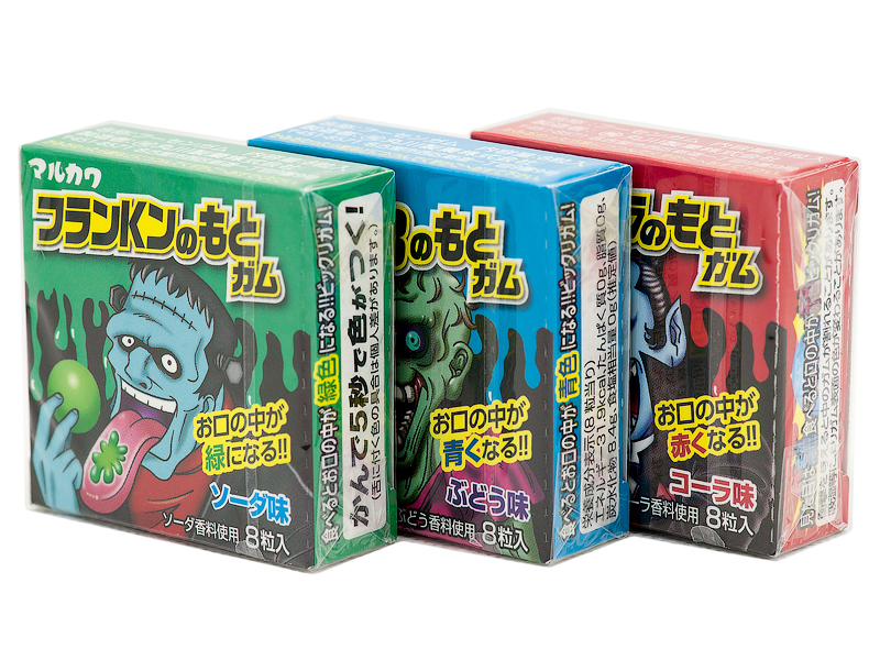 ЖЕВАТЕЛЬНАЯ РЕЗИНКА «MARUKAWA» 33,3 г
ФРАНКЕНШТЕЙН/ЗОМБИ/
ДРАКУЛА, АССОРТИ из 3 уп ЖЕВАТЕЛЬНАЯ РЕЗИНКА «MARUKAWA» 33,3 г
ФРАНКЕНШТЕЙН/ЗОМБИ/
ДРАКУЛА, АССОРТИ из 3 уп